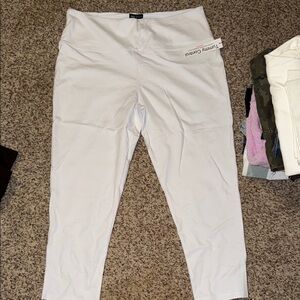 Jones New York 2x Tummy control cropped leggings nwt